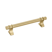 Amerock Davenport 5-1/16(128) Inch Center to Center Handle Cabinet Pulls Champagne Bronze