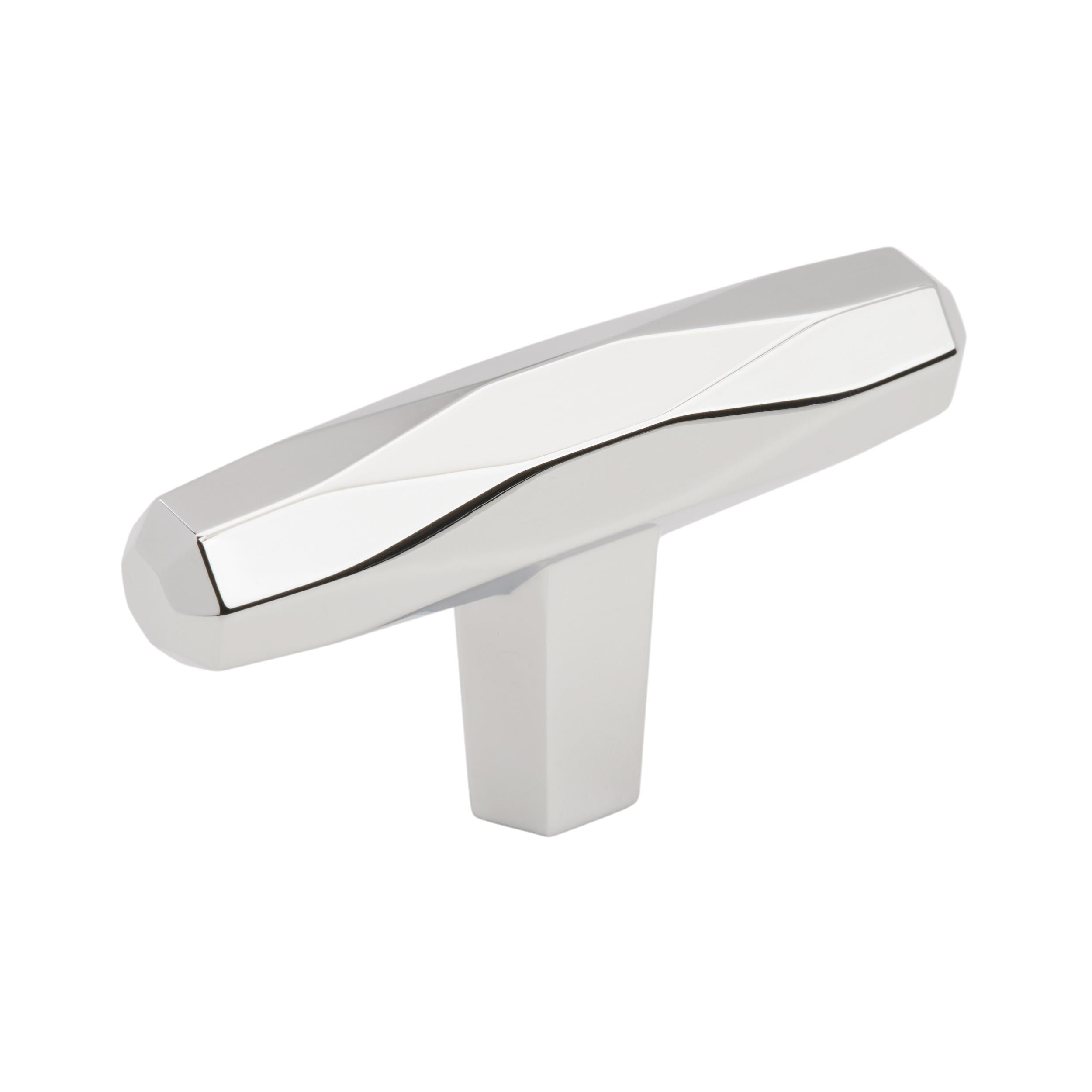 Knobs Polished Chrome 1/2(13) L X 3/8(10) W
