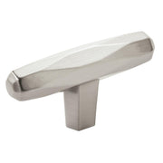 Knob Satin Nickel 1/2(13) L X 3/8(10) W