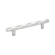 Amerock St. Vincent 5-1/16(128) Inch Center to Center Handle Cabinet Pulls Polished Chrome