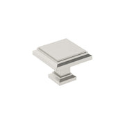 Knob Satin Nickel 9/16 x 9/16(14 x 14)