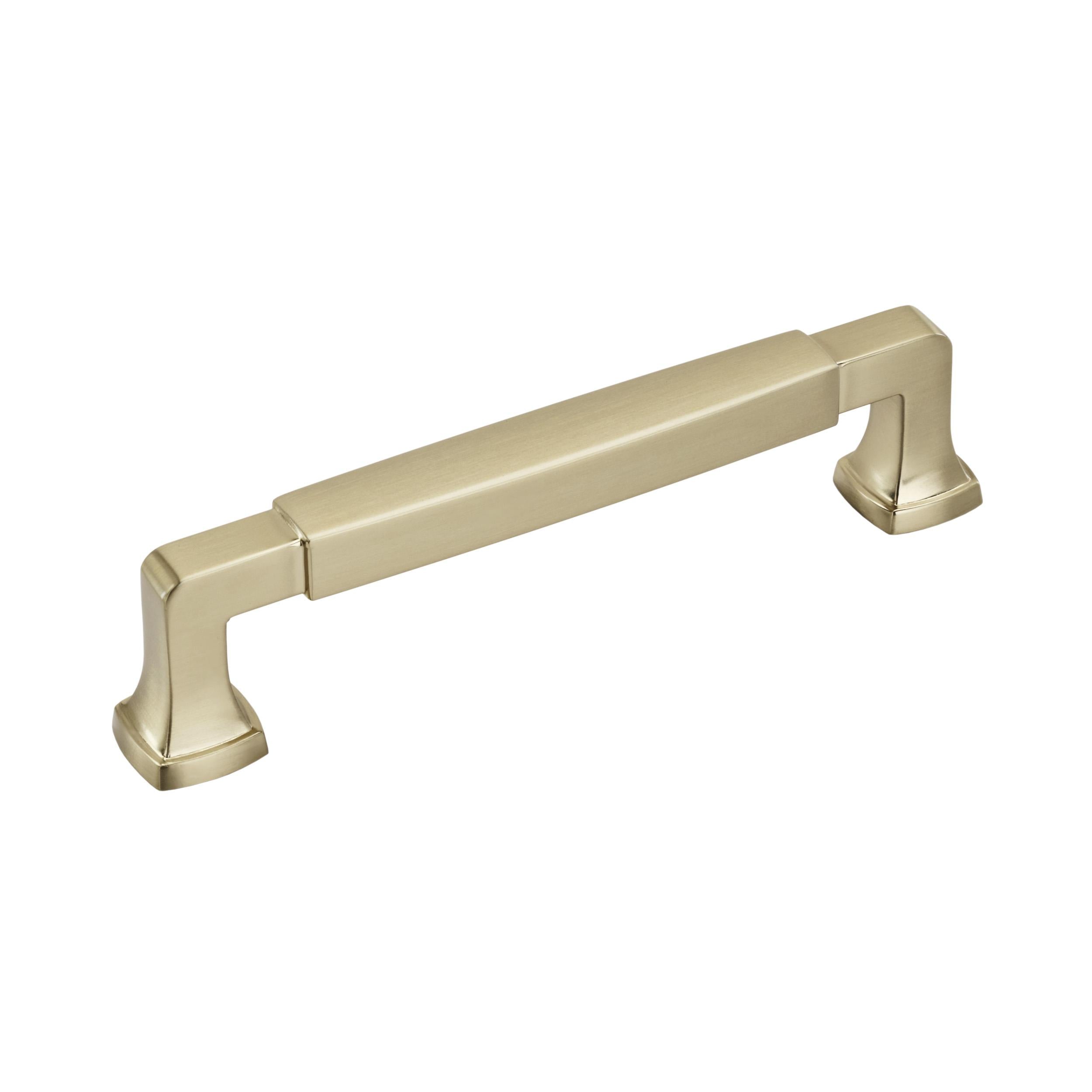 Amerock Stature 5-1/16(128) Inch Center to Center Handle Cabinet Pulls Golden Champagne
