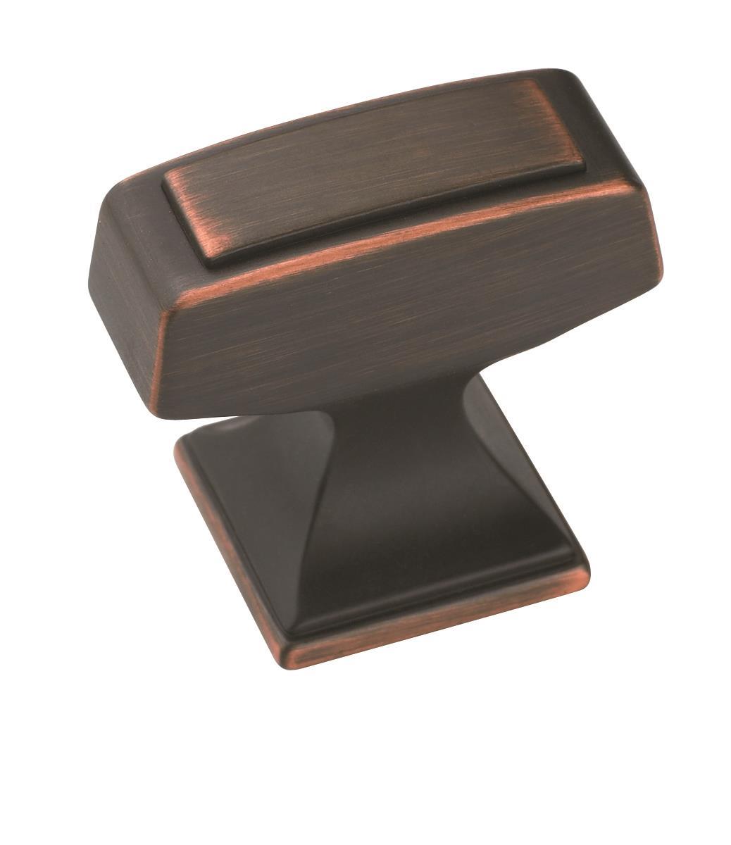 Knob Oil-Rubbed Bronze 3/4(19) L X 3/4(19) W