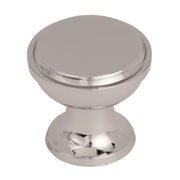 Knob Polished Nickel 13/16(21) DIA