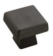 Knob Black Bronze 5/8(16) L X 5/8(16) W