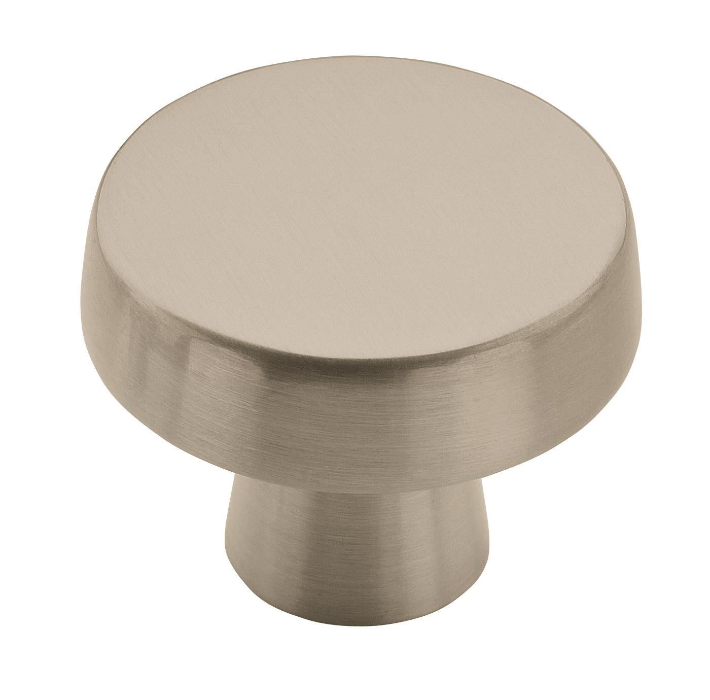 Knob Satin Nickel 3/4(19) DIA