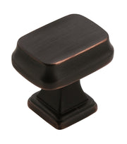 Knob Oil-Rubbed Bronze 11/16(17) L X 11/16(17) W