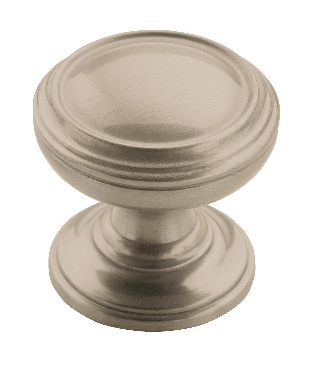 Knob Satin Nickel 1-1/16(27)DIA