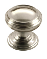 Knob Polished Nickel 1-1/16(27)DIA