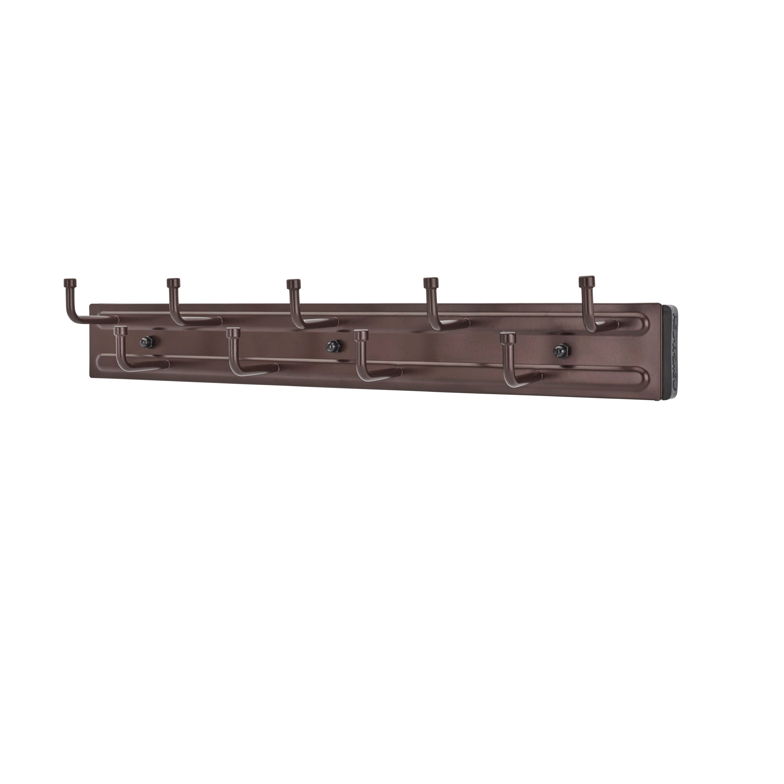 14 in Oil Rubbed Bronze Pullout Belt Rack Oil Rubbed Bronze  2.5 in (64 mm) W x 14 in (356 mm) D x 1.88 in (48 mm) H