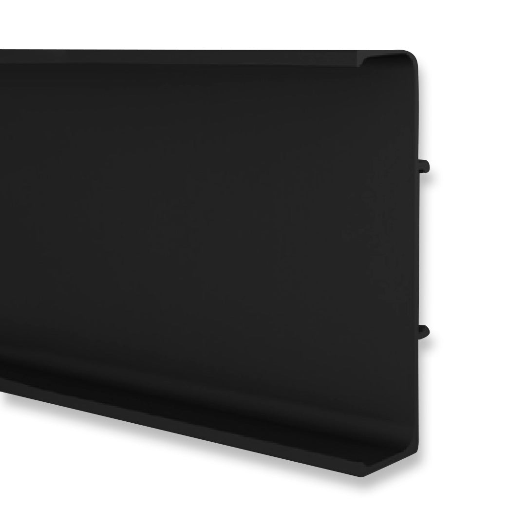GOLA G38 VOLPATO PROFILE FOR HORIZONTAL AND VERTICAL APPLICATIONS 13.75' L X 1.89" H X 0.62" D BLACK MATTE