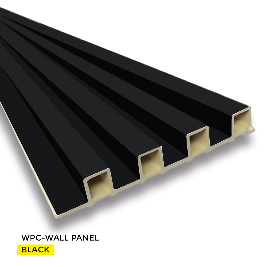 PVC WALL PANEL 6.8 X 9 FT  - BLACK