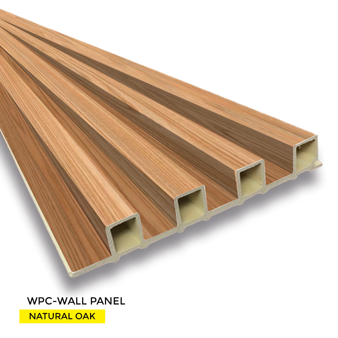 PVC WALL PANEL 6.8 X 9 FT  - NATURAL OAK