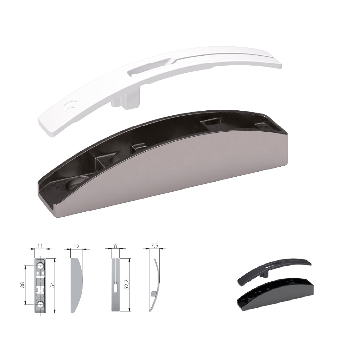 DROP DOWN SYSTEM ITALIANA FERRAMENTA KIARO EASY SOFT 7.7 LB CAPACITY WHITE