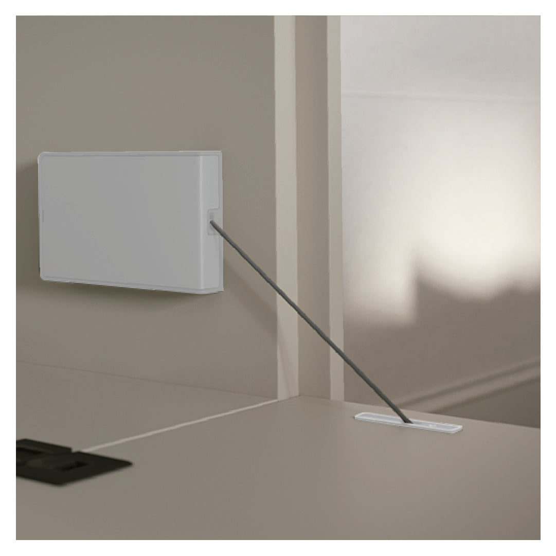 DROP DOWN SYSTEM ITALIANA FERRAMENTA KIARO EASY STRONG 14.3 LB CAPACITY WHITE