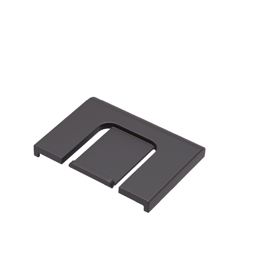 HINGE KIMANA SKIN ITALIANA FERRAMENTA FREE SWING FOR 18MM PANEL DOUBLE DRILL Ø40X2.5MM Ø26X15MM ANTHRACITE