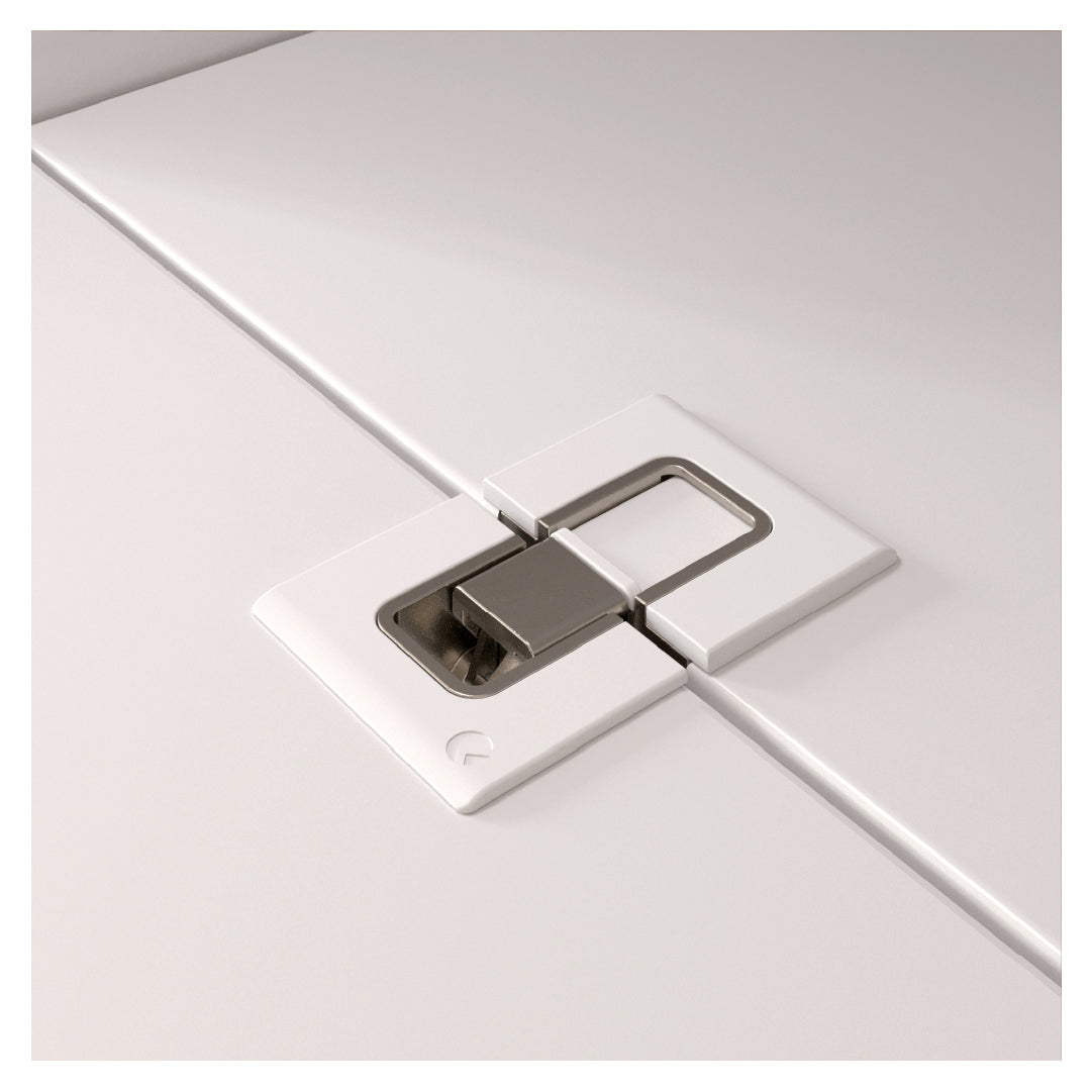 HINGE KIMANA SKIN ITALIANA FERRAMENTA FREE SWING FOR 18MM PANEL DOUBLE DRILL Ø40X2.5MM Ø26X15MM WHITE