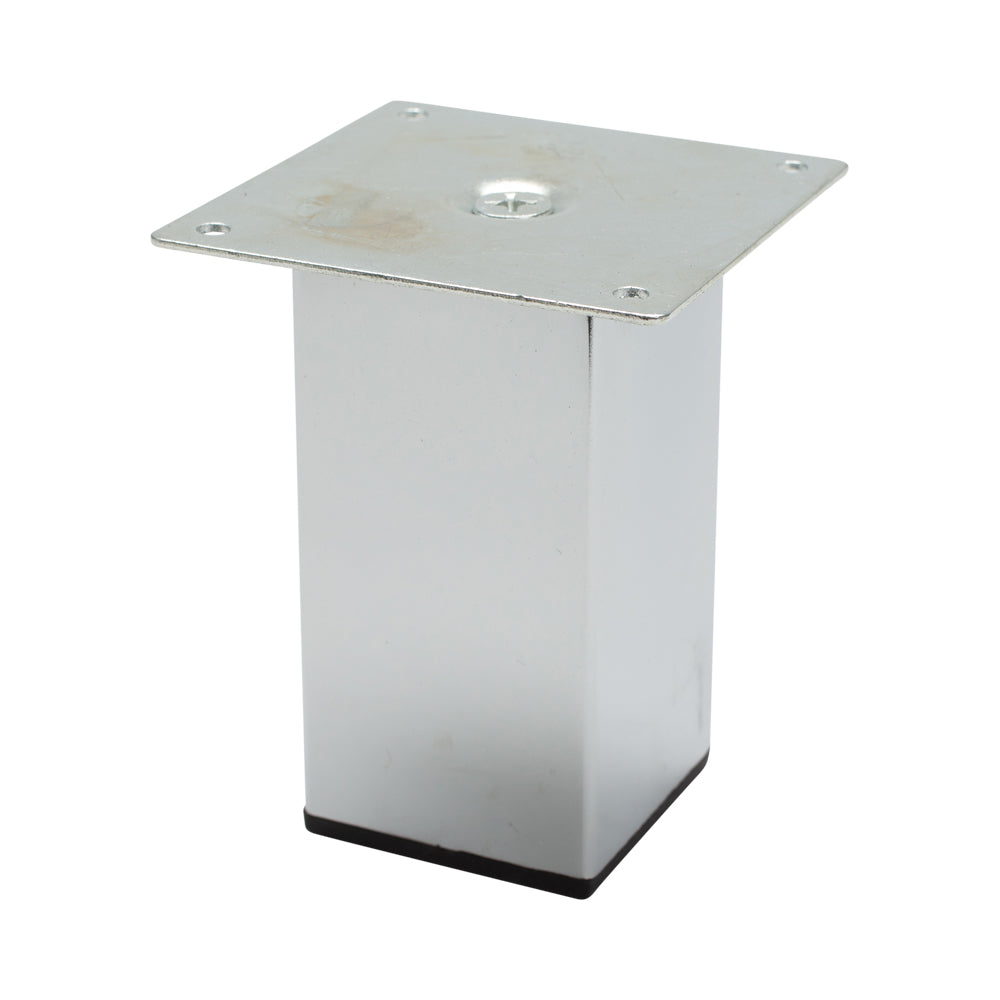 FURNITURE LEG SQUARE 6" TUBE 50MM CH