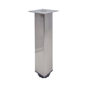 FURNITURE LEG SQUARE 8" TUBE 38MM CH