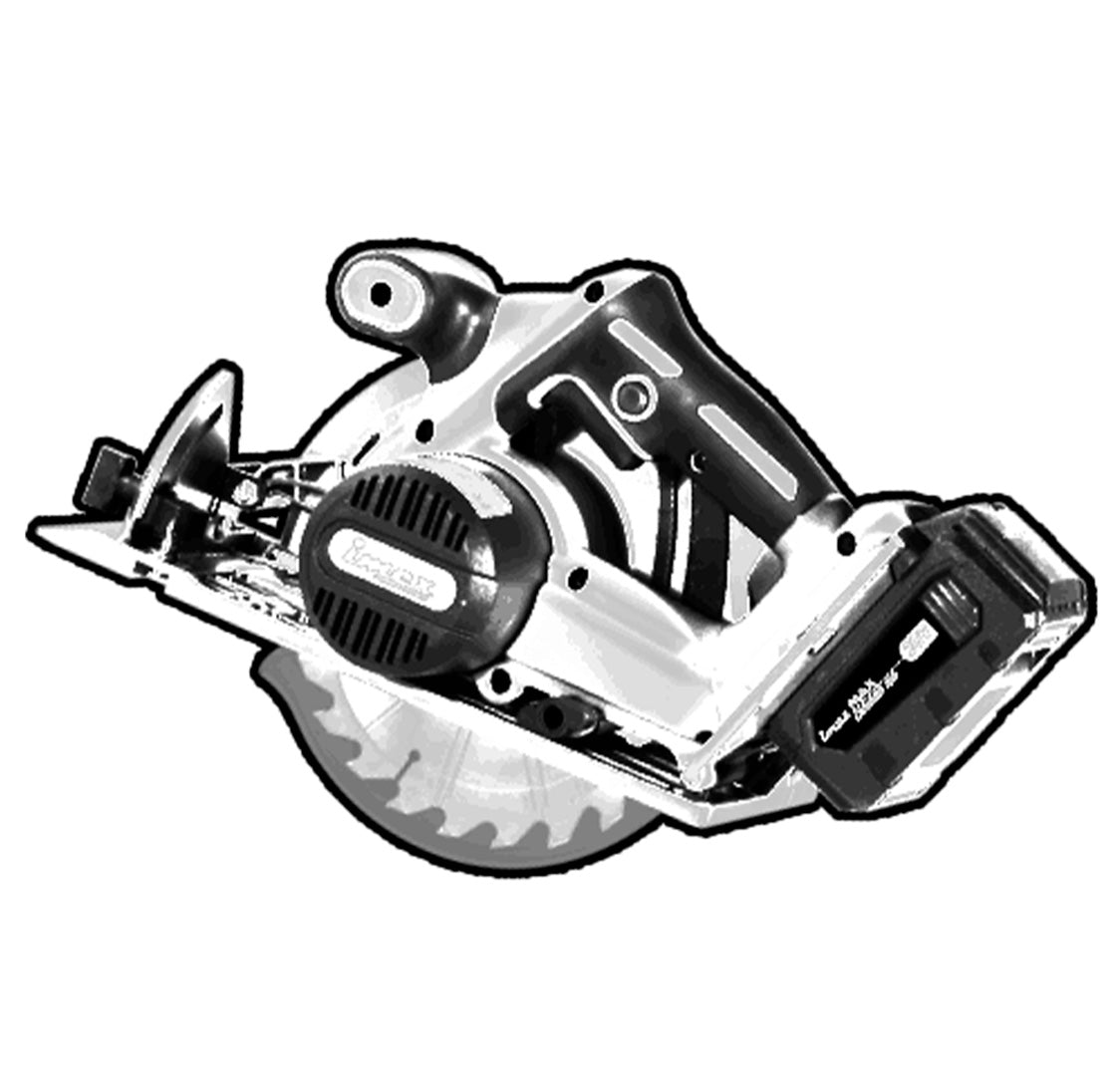 7-1/4" 20V Cordless Brushless Circular Saw with Battery and Charger ? IMEX Power Tools