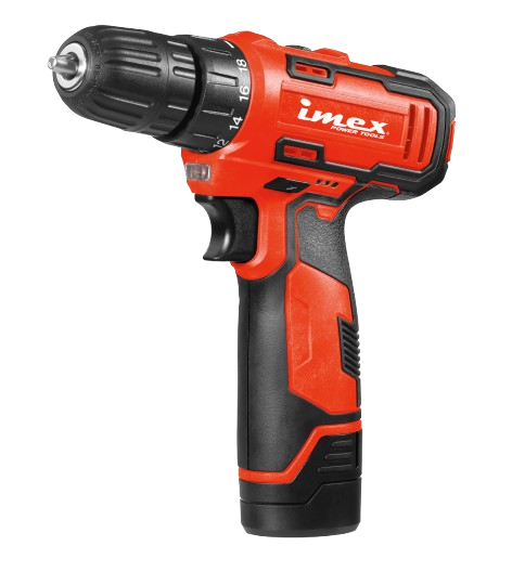12V 3/8" Cordless Drill with Dual Battery and Charger ? IMEX Power Tools