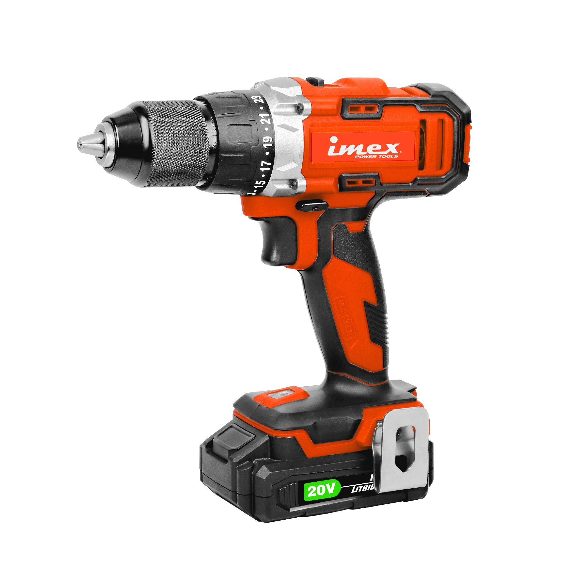 1/2" 20V Cordless Drill with Battery and Charger ? IMEX Power Tools