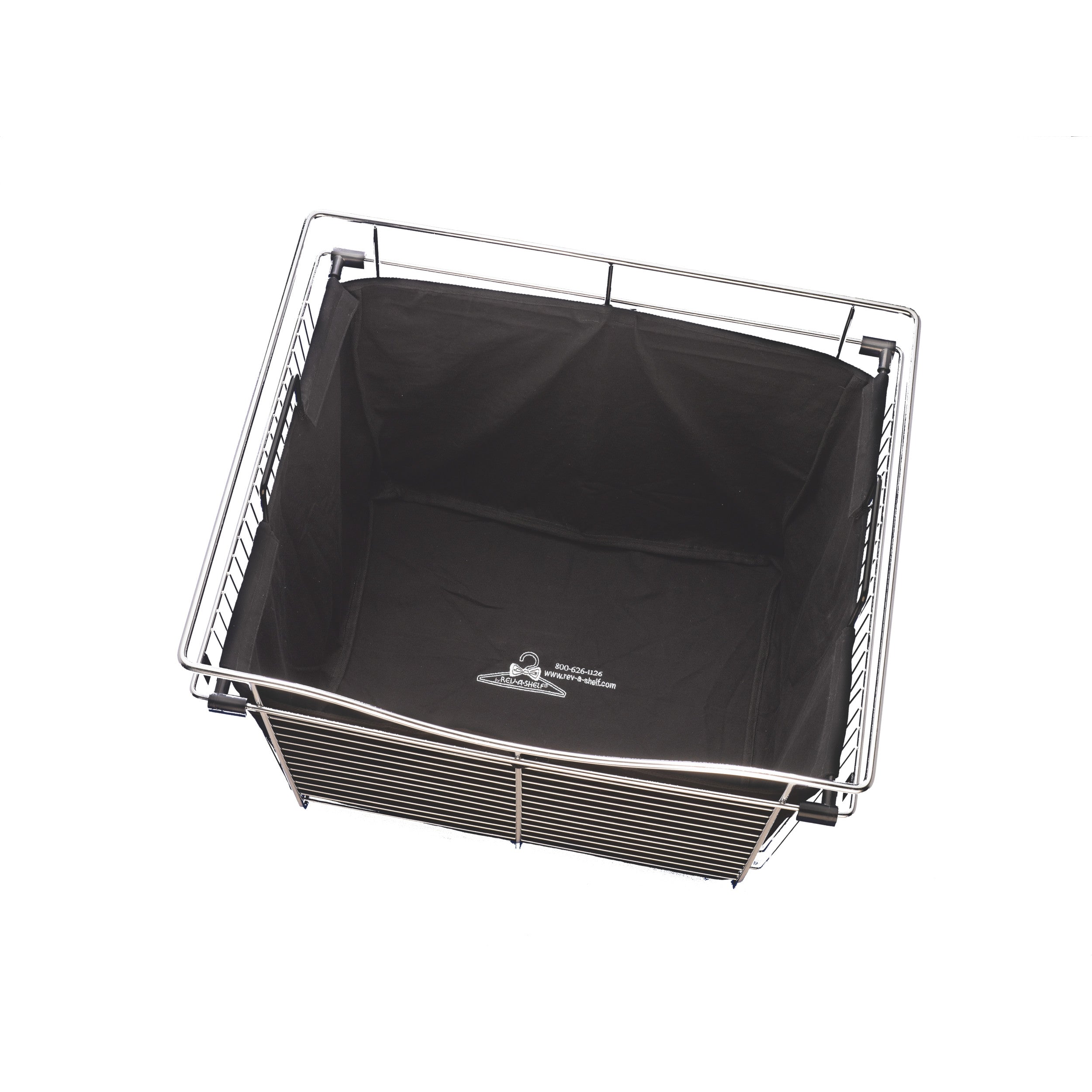 24 in Black Hamper Bag Insert Black  22.75 in (578 mm) W x 14.62 in (371 mm) D x 18 in (457 mm) H