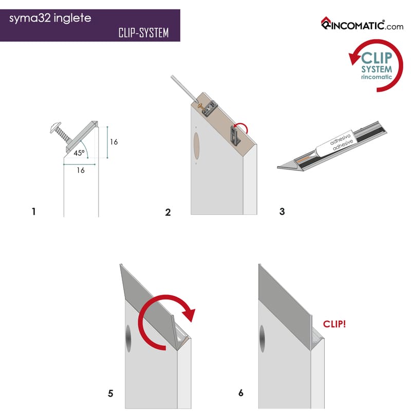 Clip Fixing-Balancing Gola 100/pack
