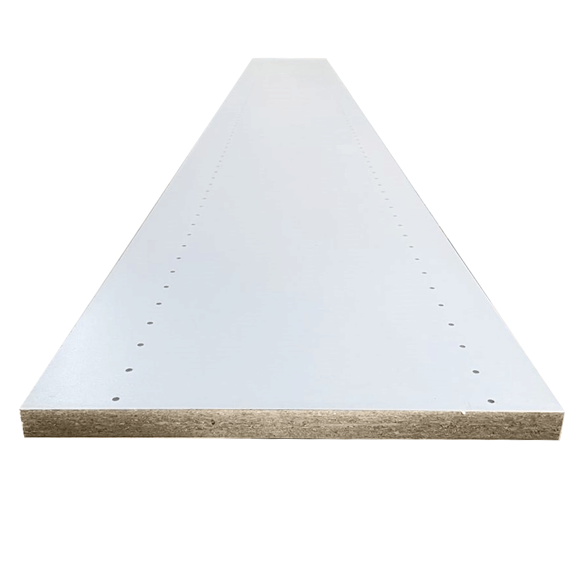CLOSET PANEL 3/4 12X96 HOLE 1S WHITE
