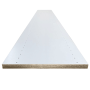 CLOSET PANEL 3/4 16X96 HOLE 1S WHITE