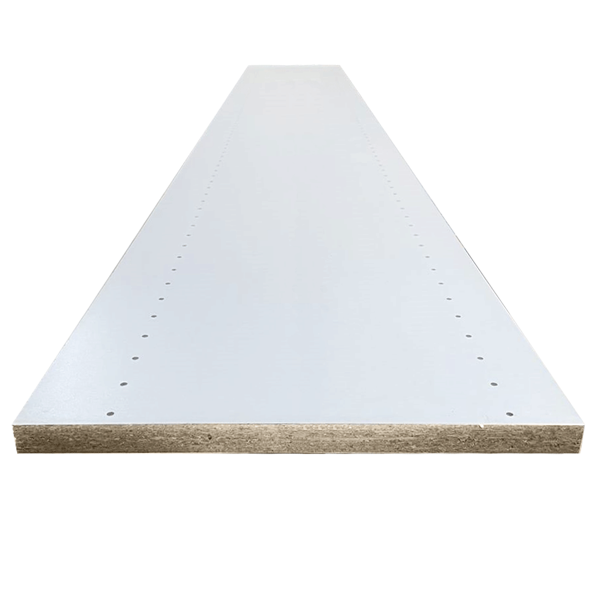 CLOSET PANEL 3/4 16X96 HOLE 1S WHITE