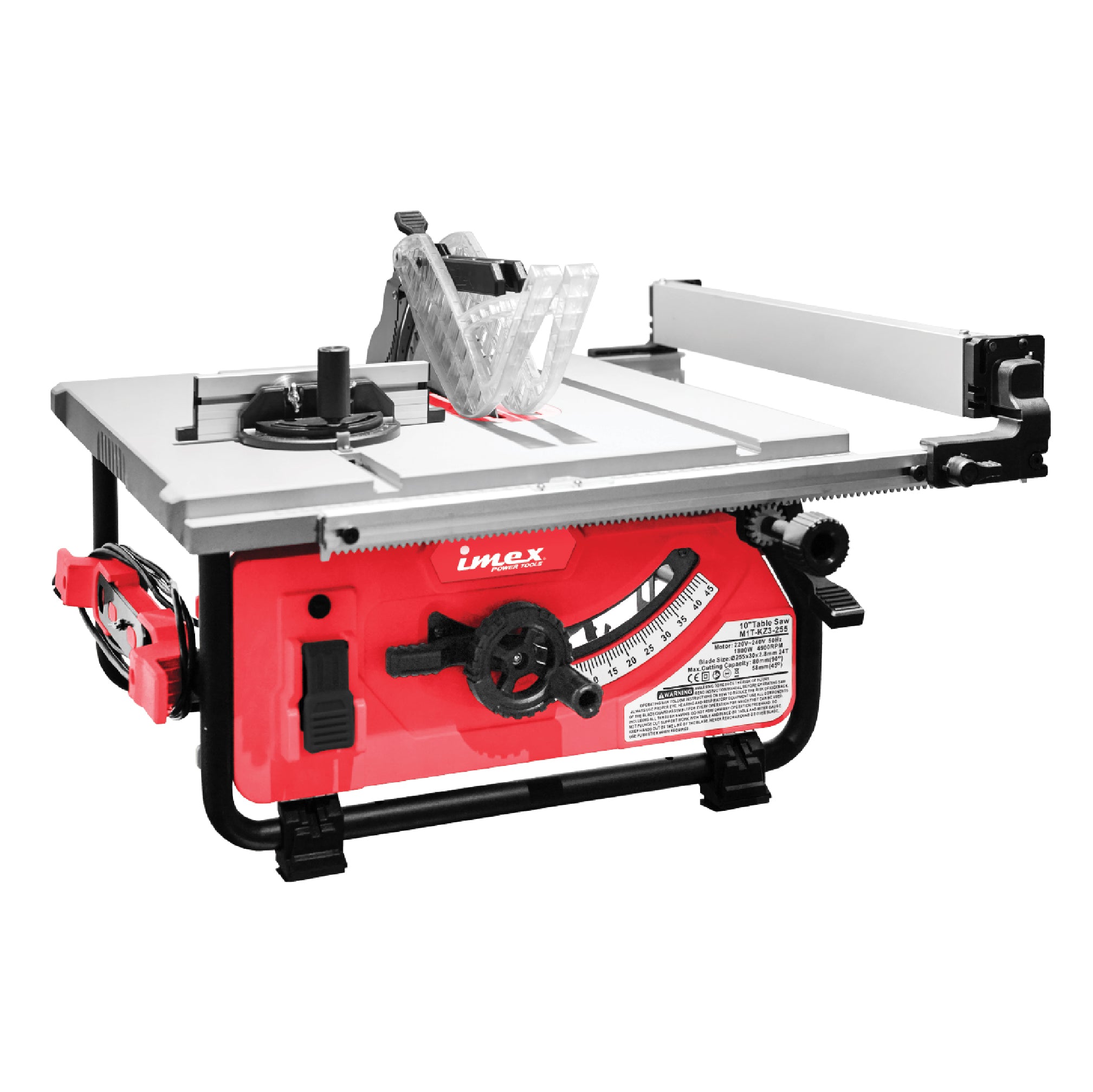 10" Table Saw with Aluminum Table ? IMEX Power Tools (Pro+ Quality)
