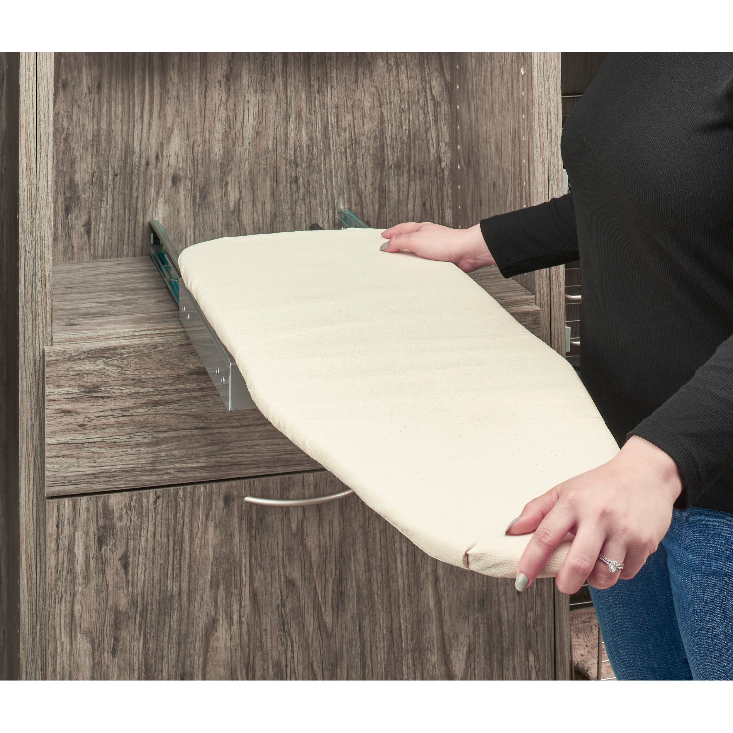 Elite Rotating Ironing Board Silver  18.7 in (475 mm) W x 14 in (356 mm) D x 4.52 in (115 mm) H