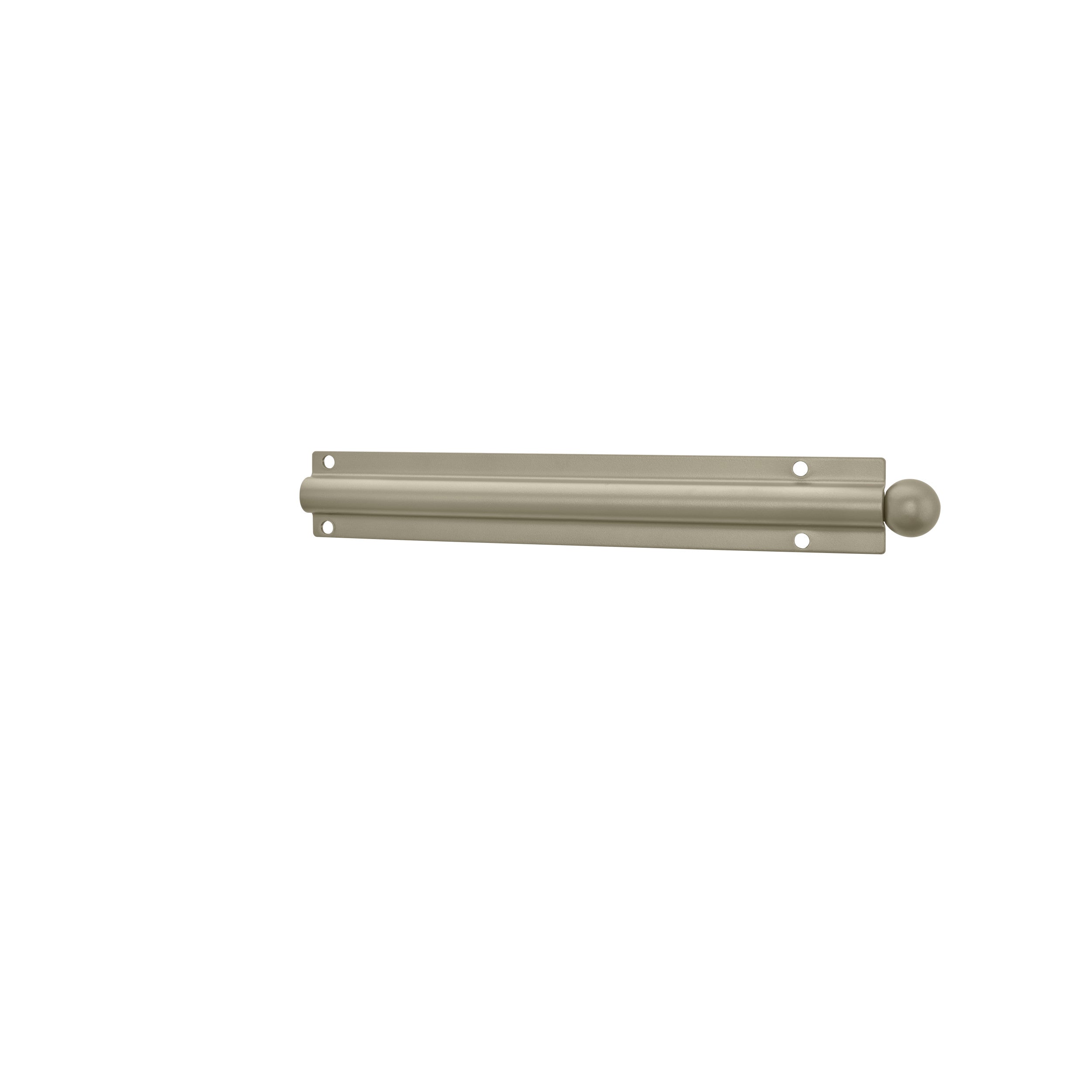 OBSOLETE  12 in Satin Nickel Standard Valet Rod Satin Nickel  0.75 in (19 mm) W x 11.88 in (302 mm) D x 1.56 in (40 mm) H
