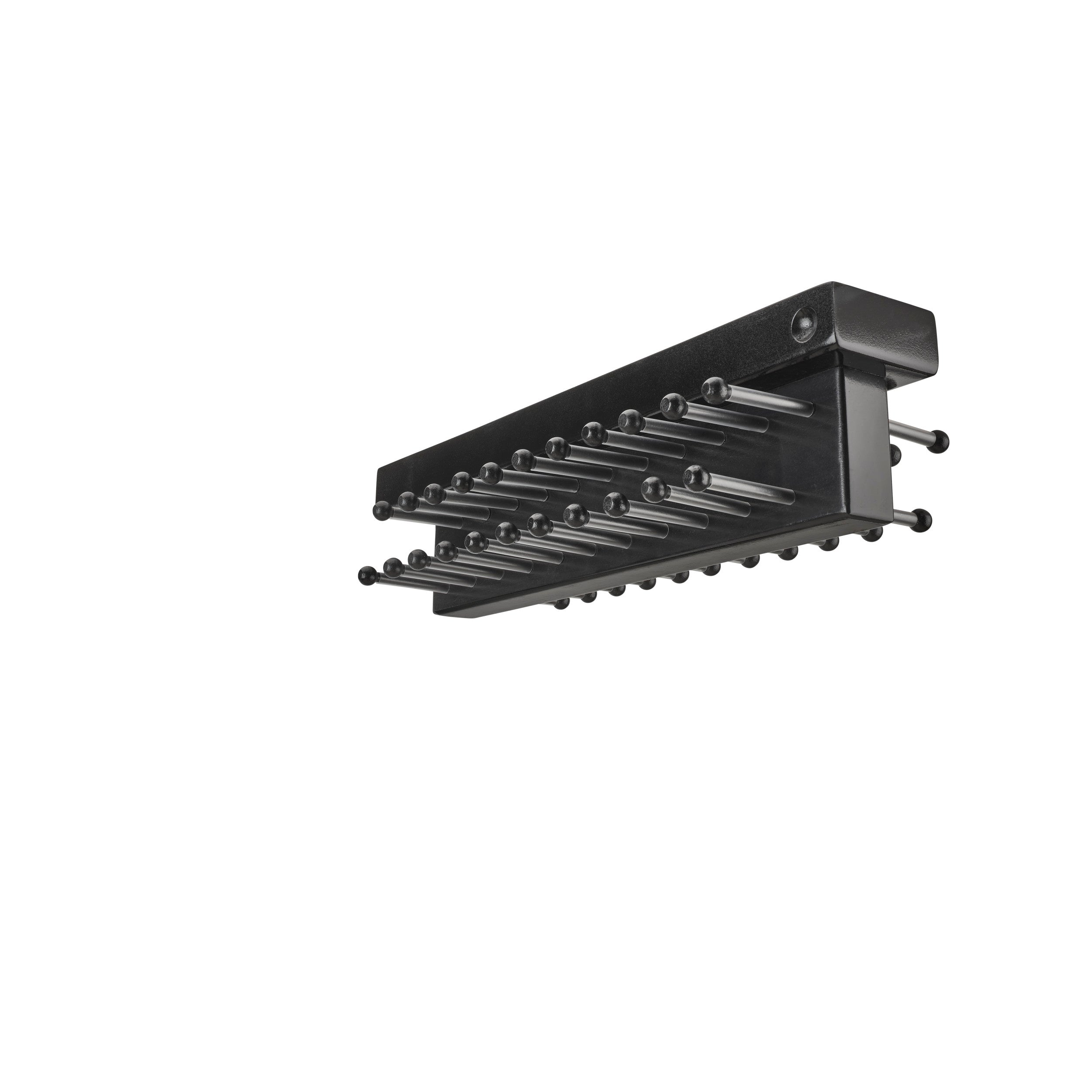 14 in Black Tie Butler? Black  5 in (127 mm) W x 13.88 in (353 mm) D x 3.31 in (84 mm) H