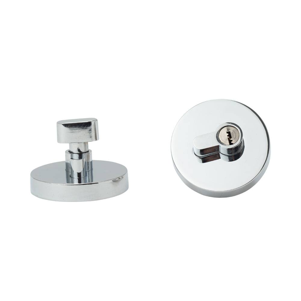 DEAD BOLT ROUND SATIN NICKEL
