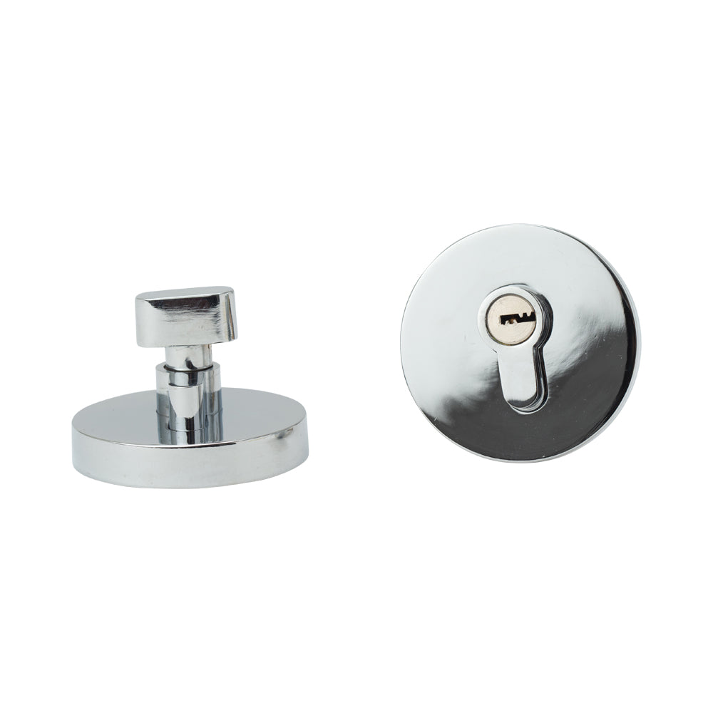 DEAD BOLT ROUND SATIN NICKEL