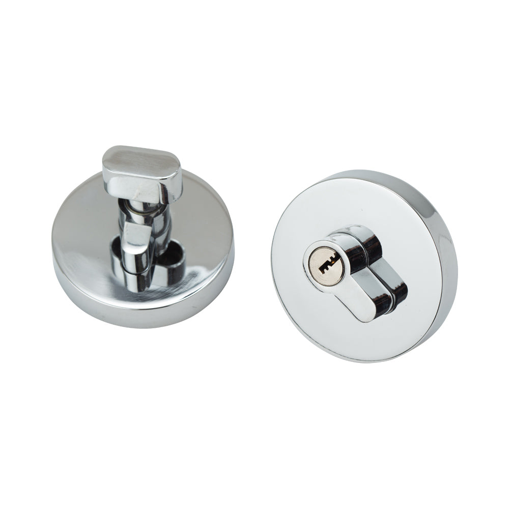 DEAD BOLT ROUND SATIN NICKEL