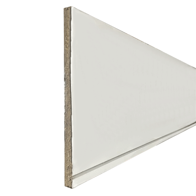 White Melamine Drawer Side, 1/2" (Multiple Sizes)