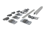 KIT CLOSET CD40CX 2 TRACK/2GUIDES 2DOORS