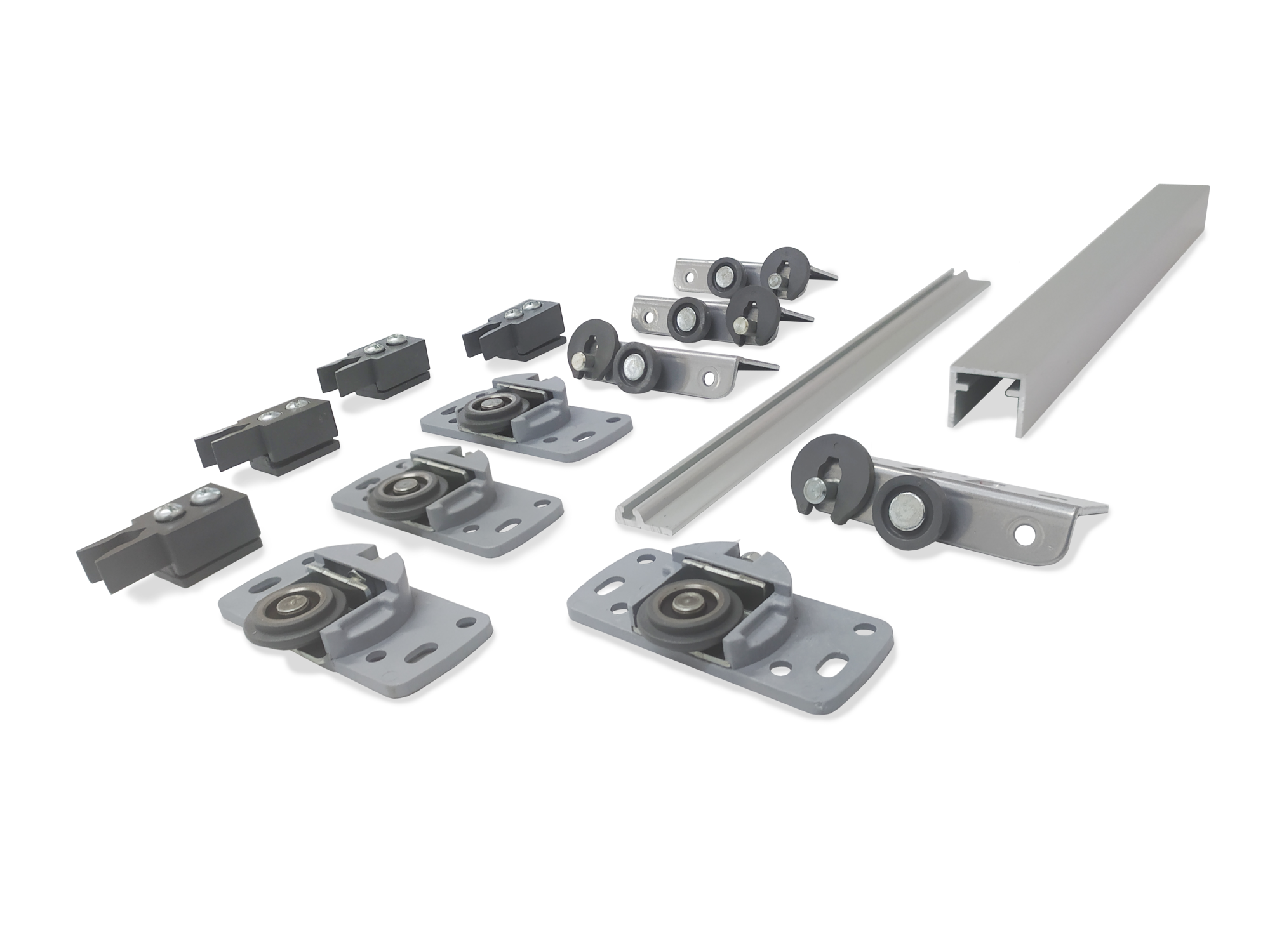 KIT CLOSET CD40CX 2 TRACK/2GUIDES 2DOORS