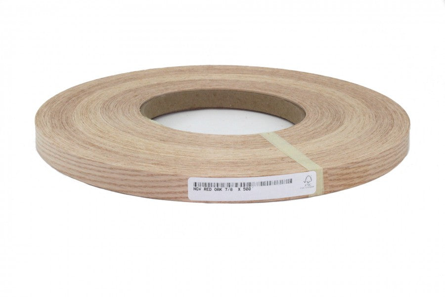 Red Oak Wood Veneer Edge Banding