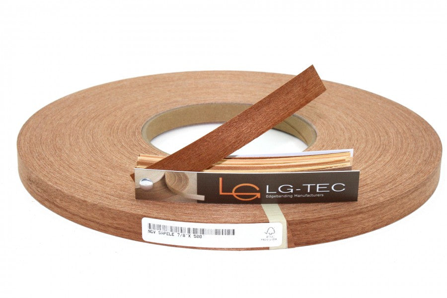 Sapele Wood Veneer Edge Banding