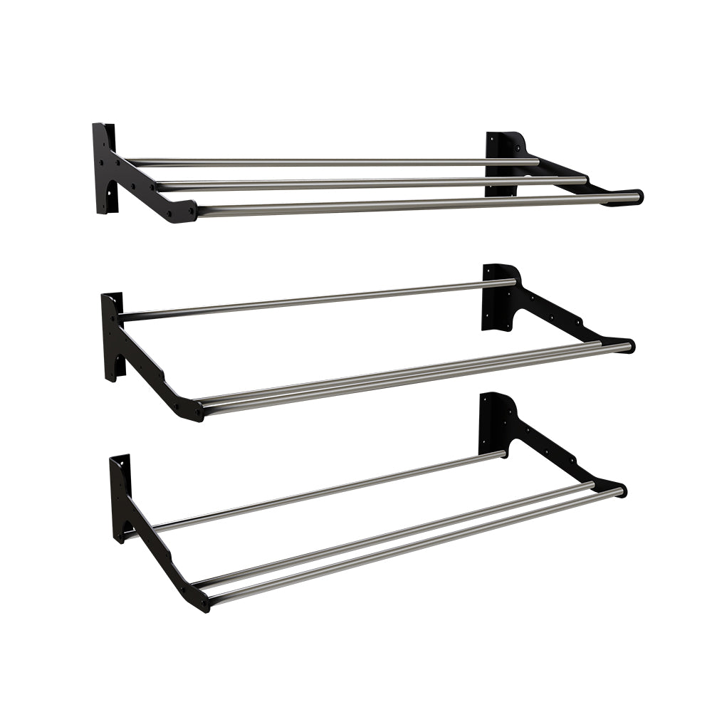 Wine Display Shelf Rack - 13.5" x 27.25" x 5" - Silver | Federal Brace