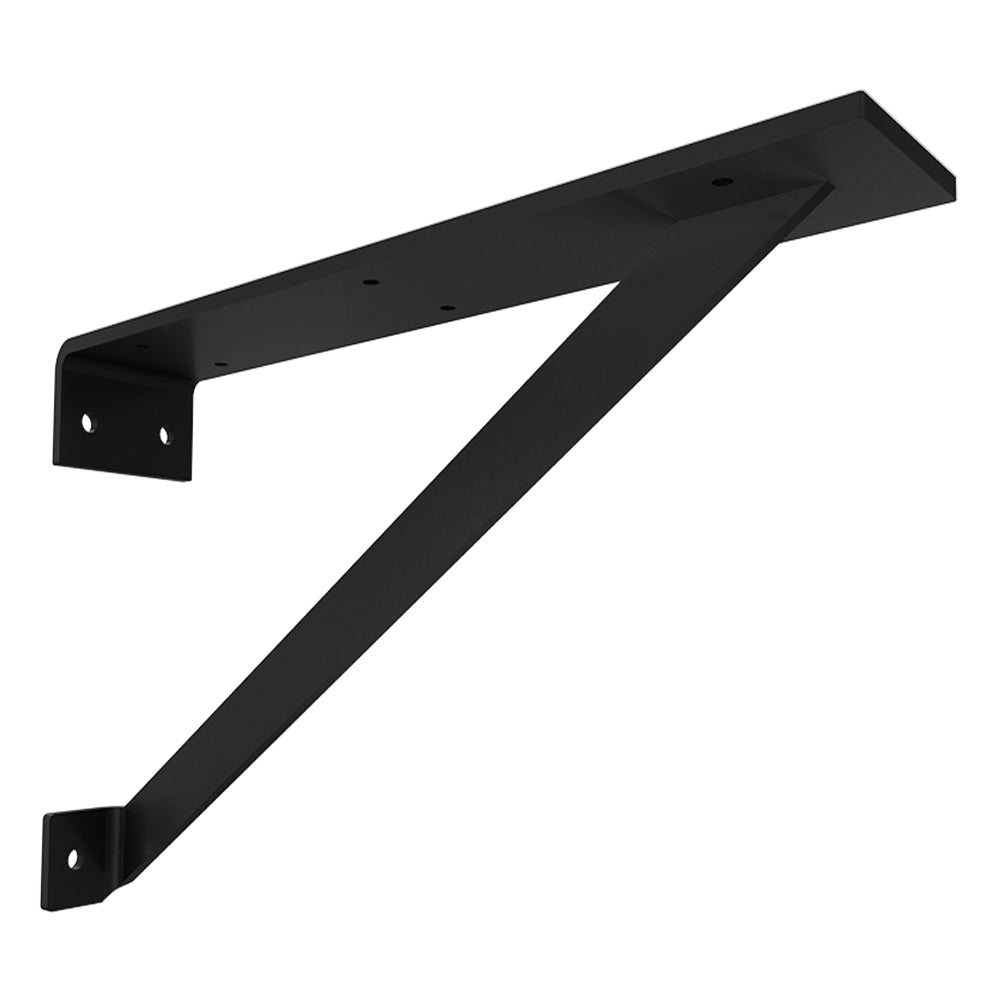 Archer Bench Support Bracket - 16 x 3 x 9 - Black