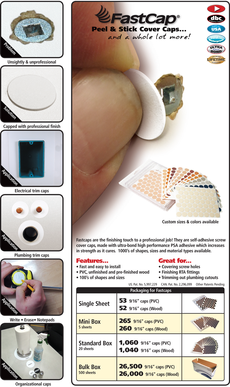 FASTCAP AMERICAN MAPLE (PVC)