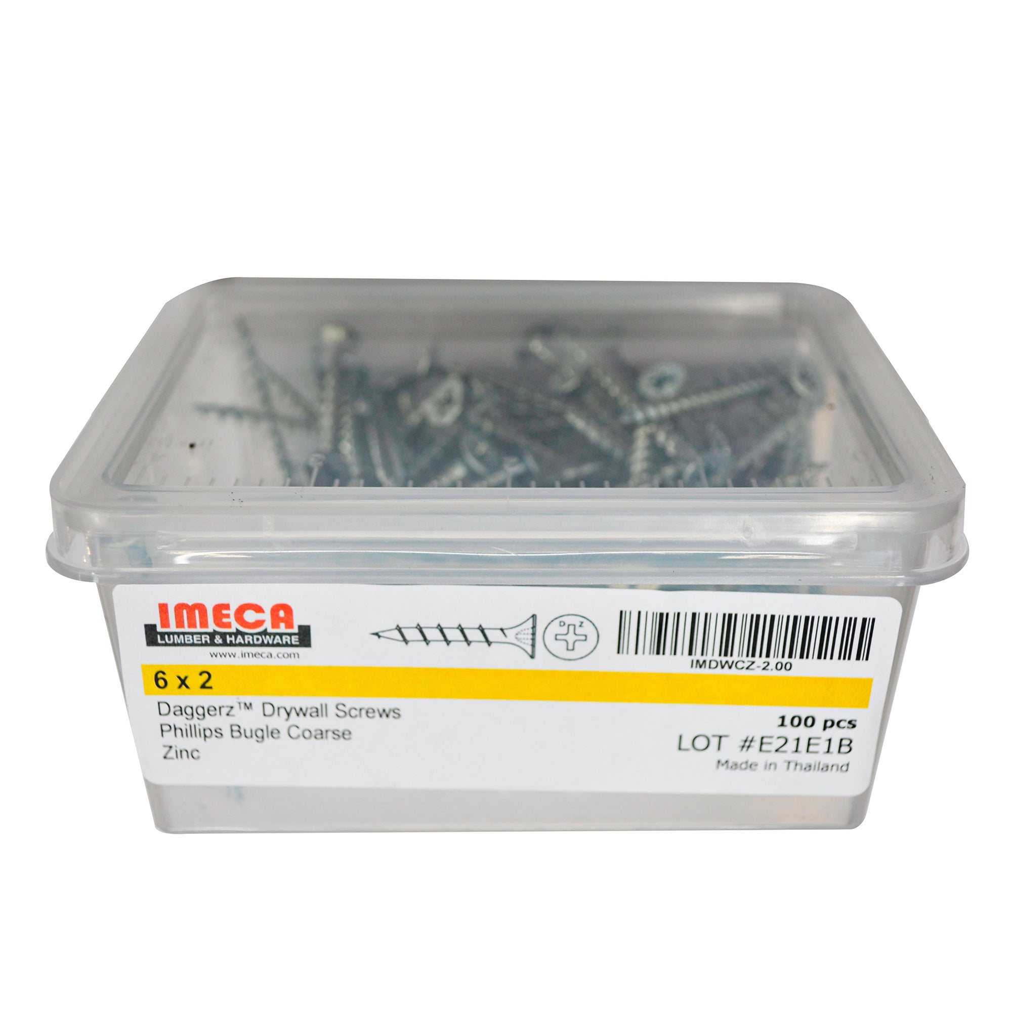 2" PHILLIPS DRYWALL COARSE ZP 100/BX