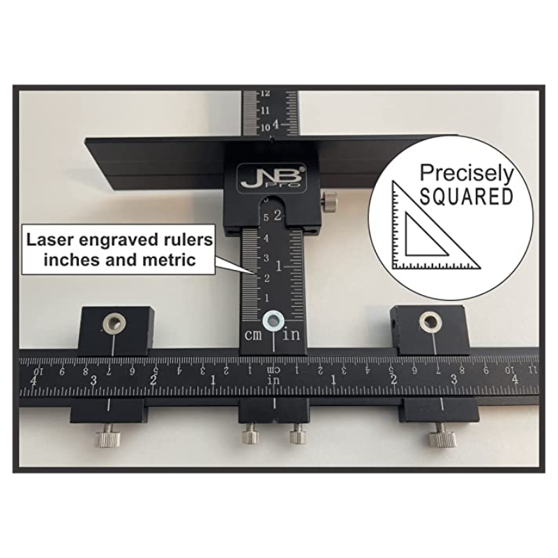 Full Aluminum Hardware Jig Black