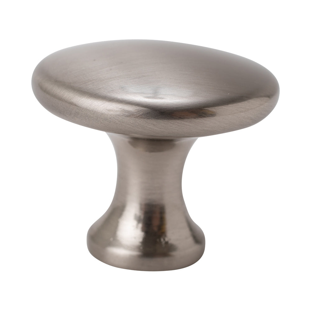 KNOB K1 - SOLID ROUND SATIN BRASS