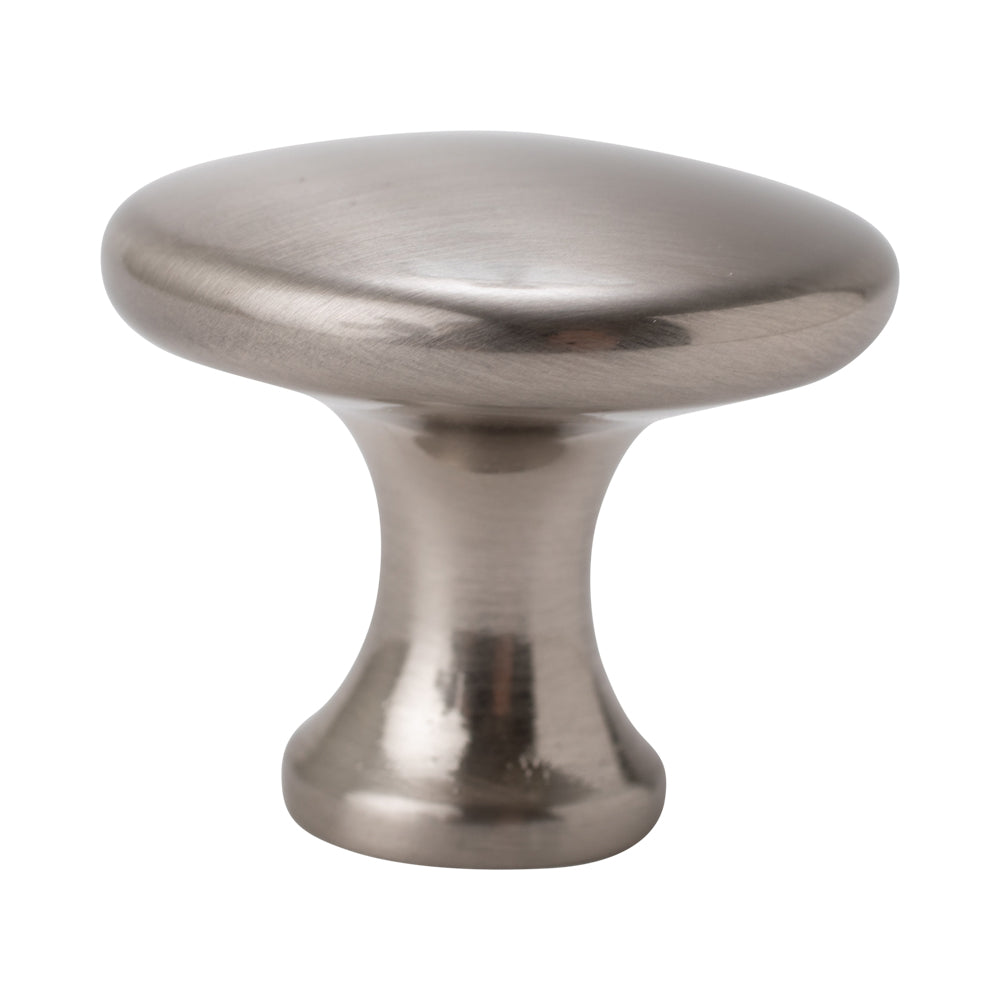 KNOB K1 - SOLID ROUND SATIN BRASS